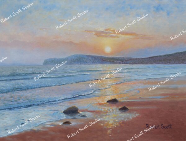 Compton Bay Beach Sunset