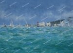 Rounding The Needles (Round The Island Race)