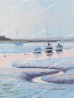 Newtown Quay, 3 Yachts Aground